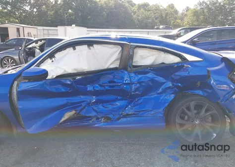 2019 Honda Civic Sport из США, поврежденный, VIN 2HGFC4B88KH300090